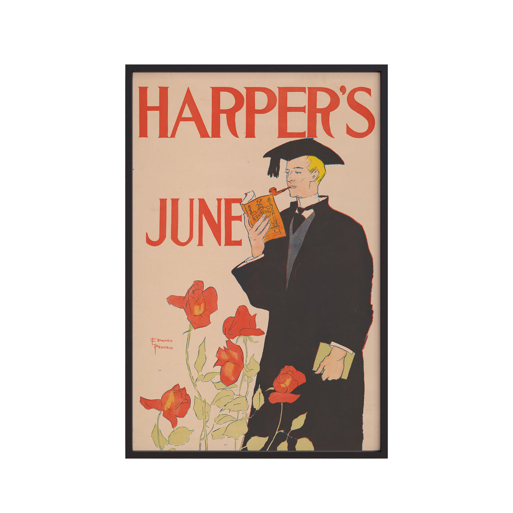 Harper’s June (1895) by Edward Penfield