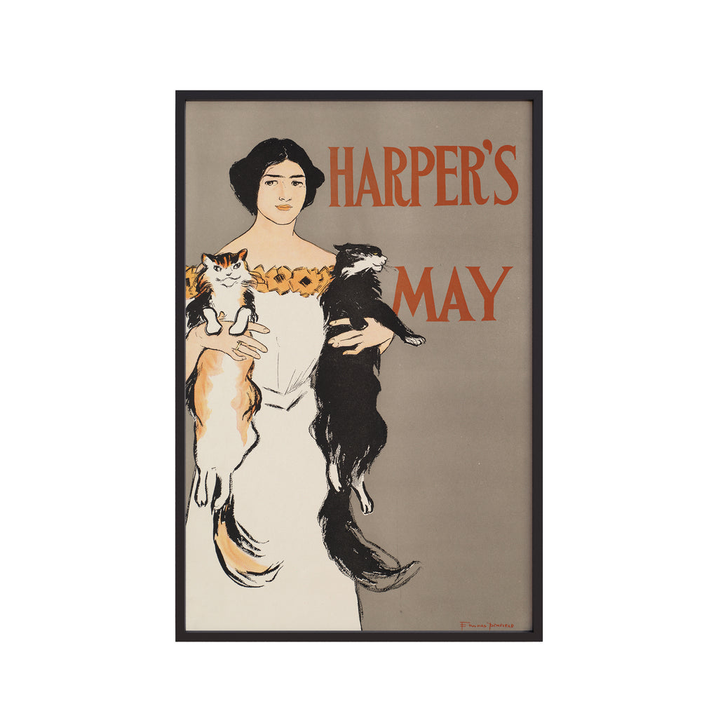 Harper’s May (1896) by Edward Penfield