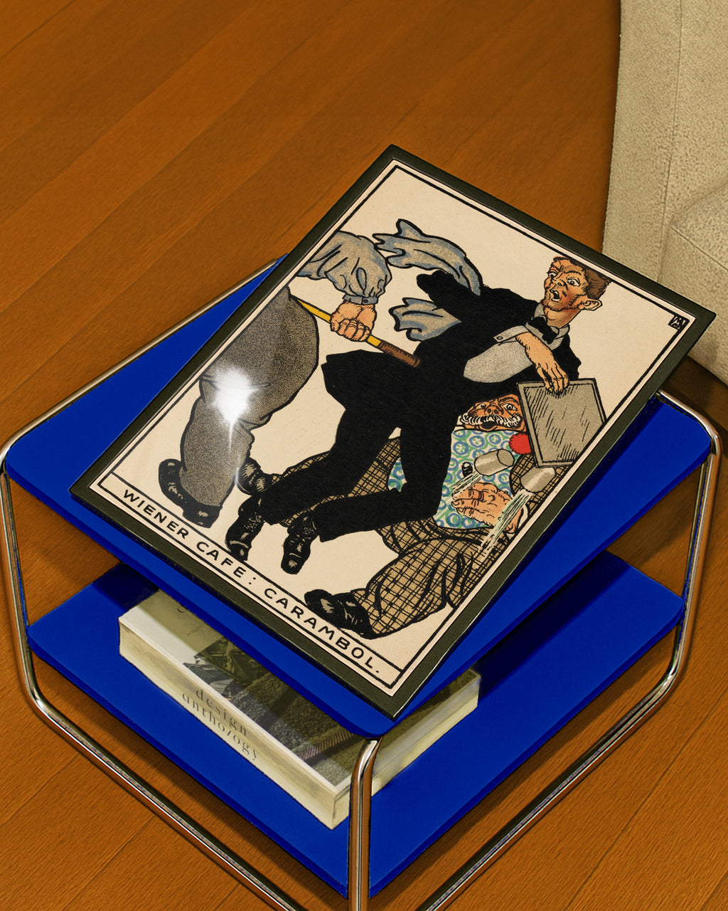 Viennese Café: Carambole (1911) by Moriz Jung