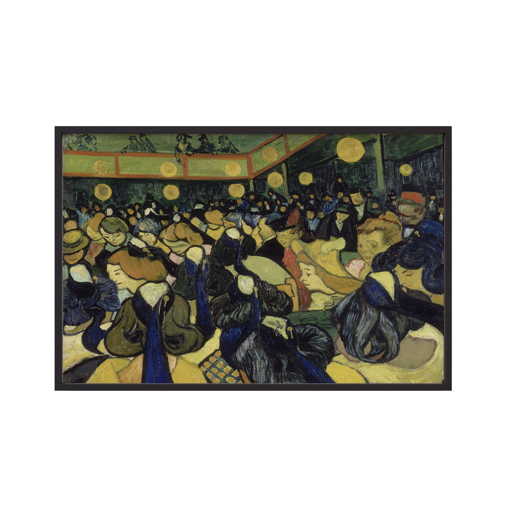 The Dance Hall In Arles (1888) by Vincent van Gogh