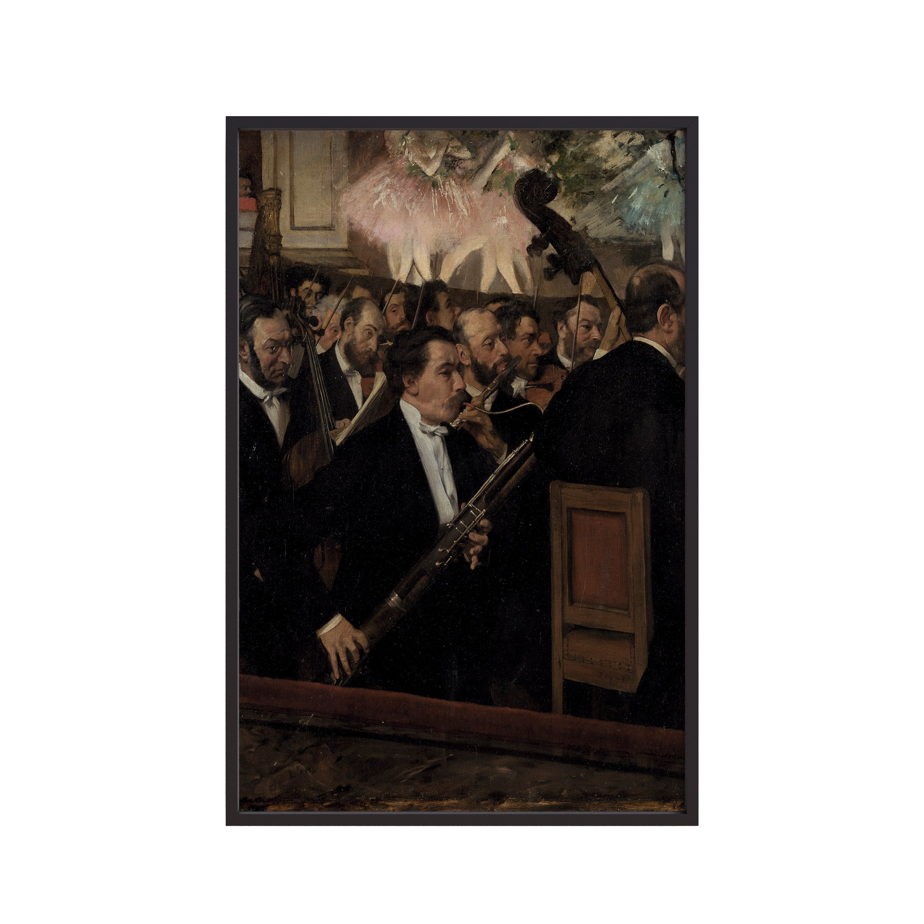The Orchestra At The Opera (1870) by Edgar Degas