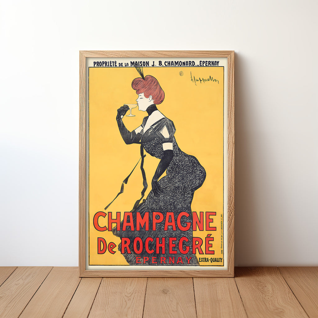 Champagne De Rochegré (1902) by Leonetto Cappiello