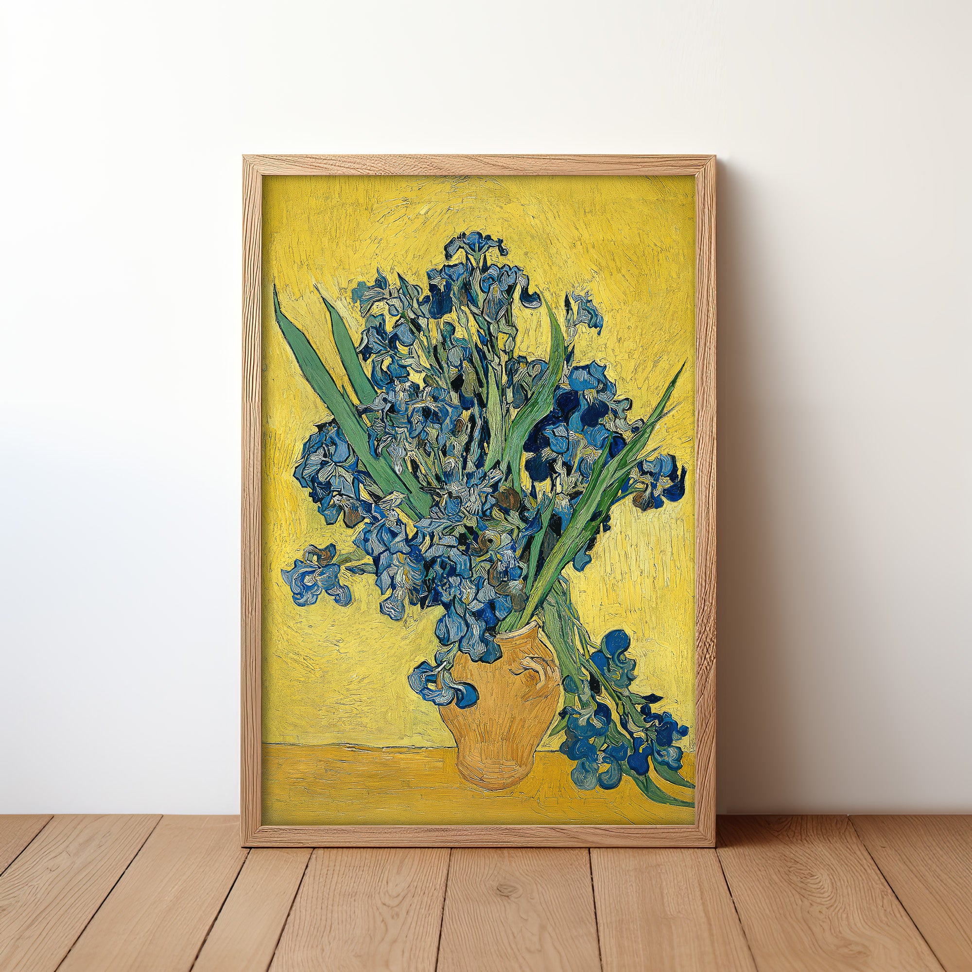 Irises (1890) by Vincent van Gogh