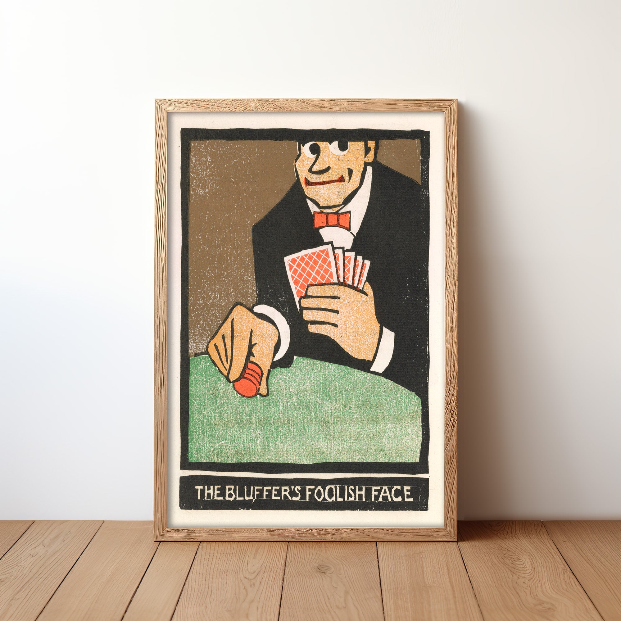 The Bluffer’s Foolish Face (1903) by Frank Holme