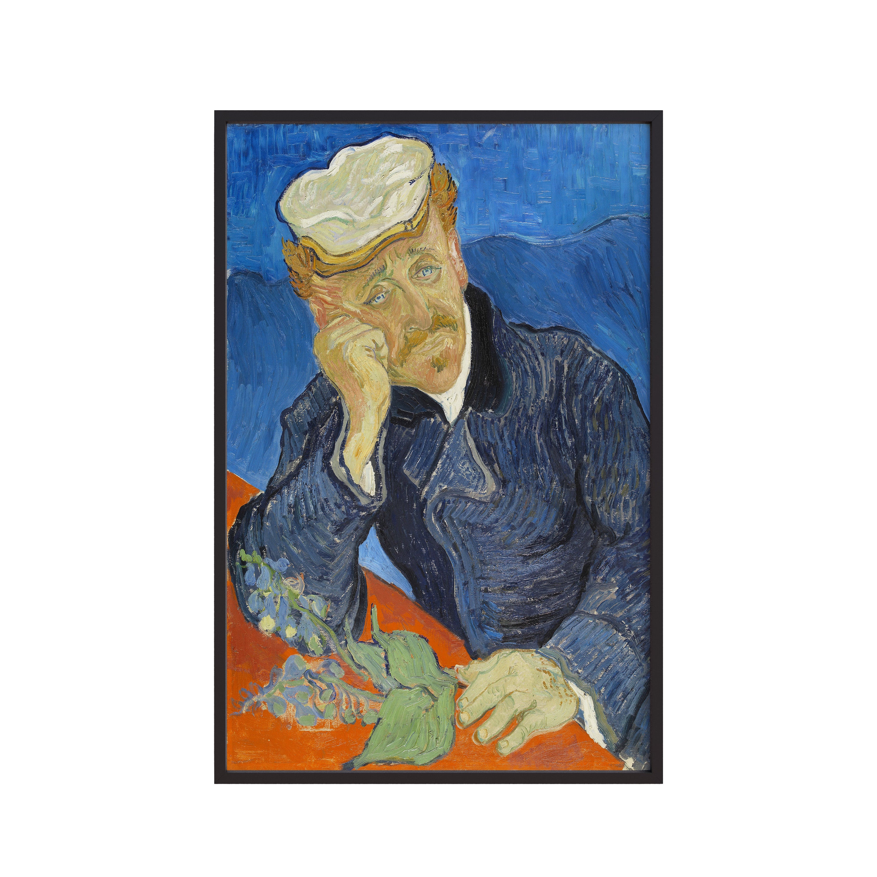 Dr Paul Gachet (1890) by Vincent van Gogh