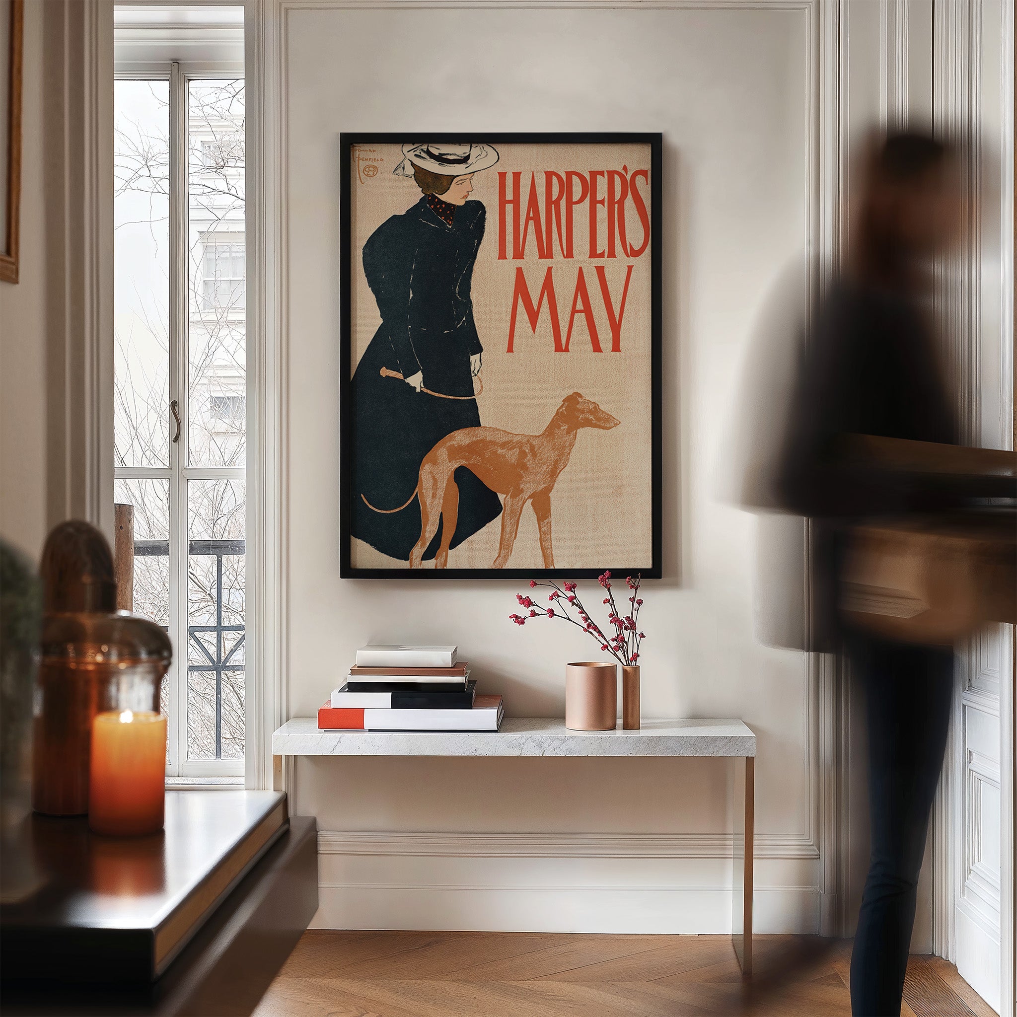 Harper’s May (1897) by Edward Penfield