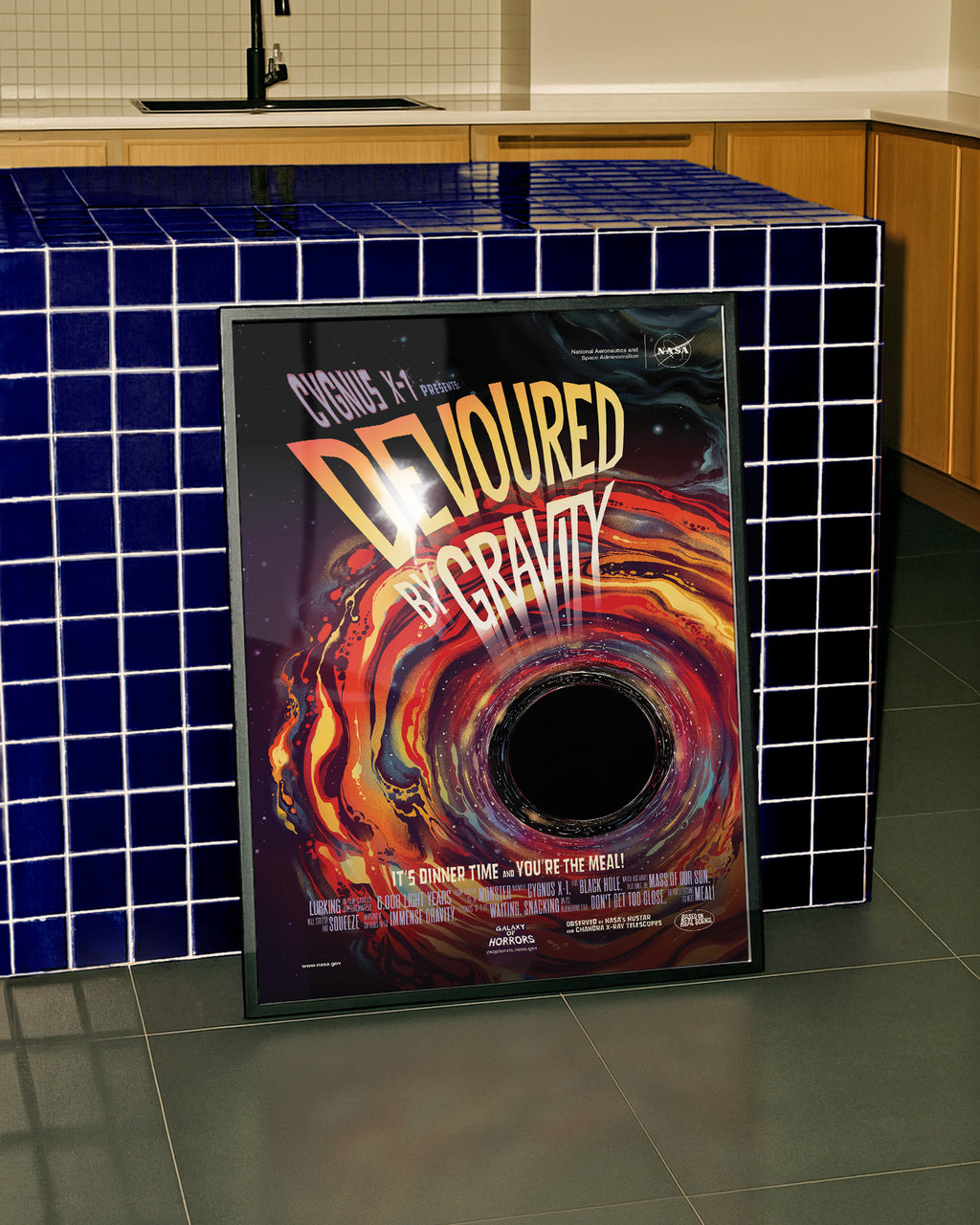 Devoured by Gravity by NASA