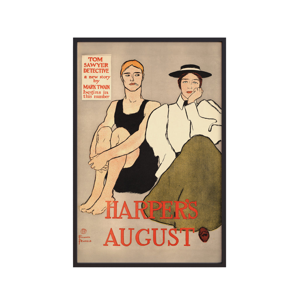 Harper’s August (1896) by Edward Penfield
