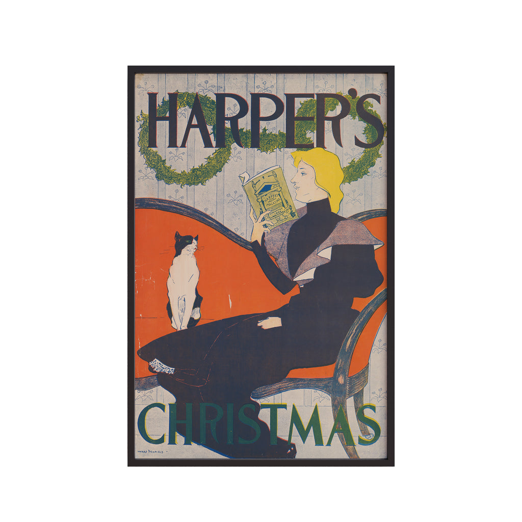 Harper’s Christmas (1894) by Edward Penfield