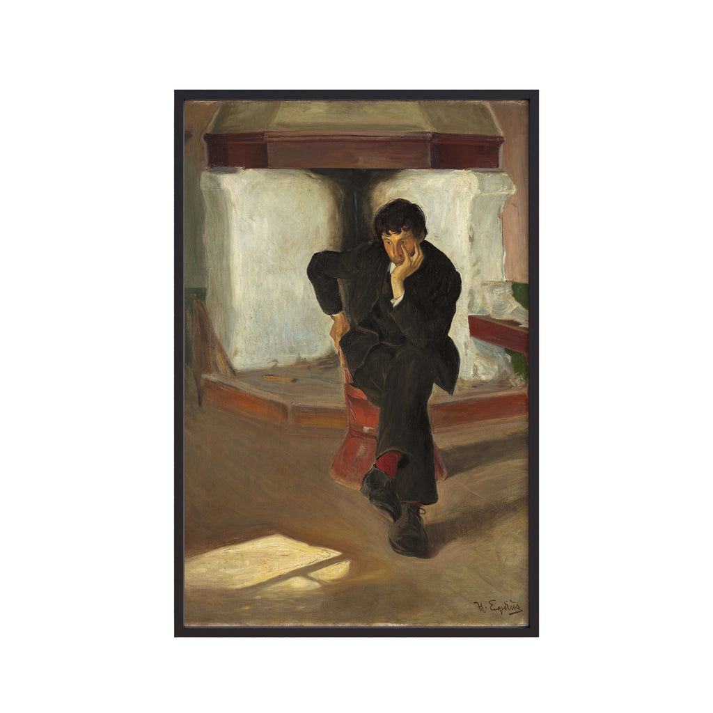 The Dreamer (1895) by Halfdan Egedius