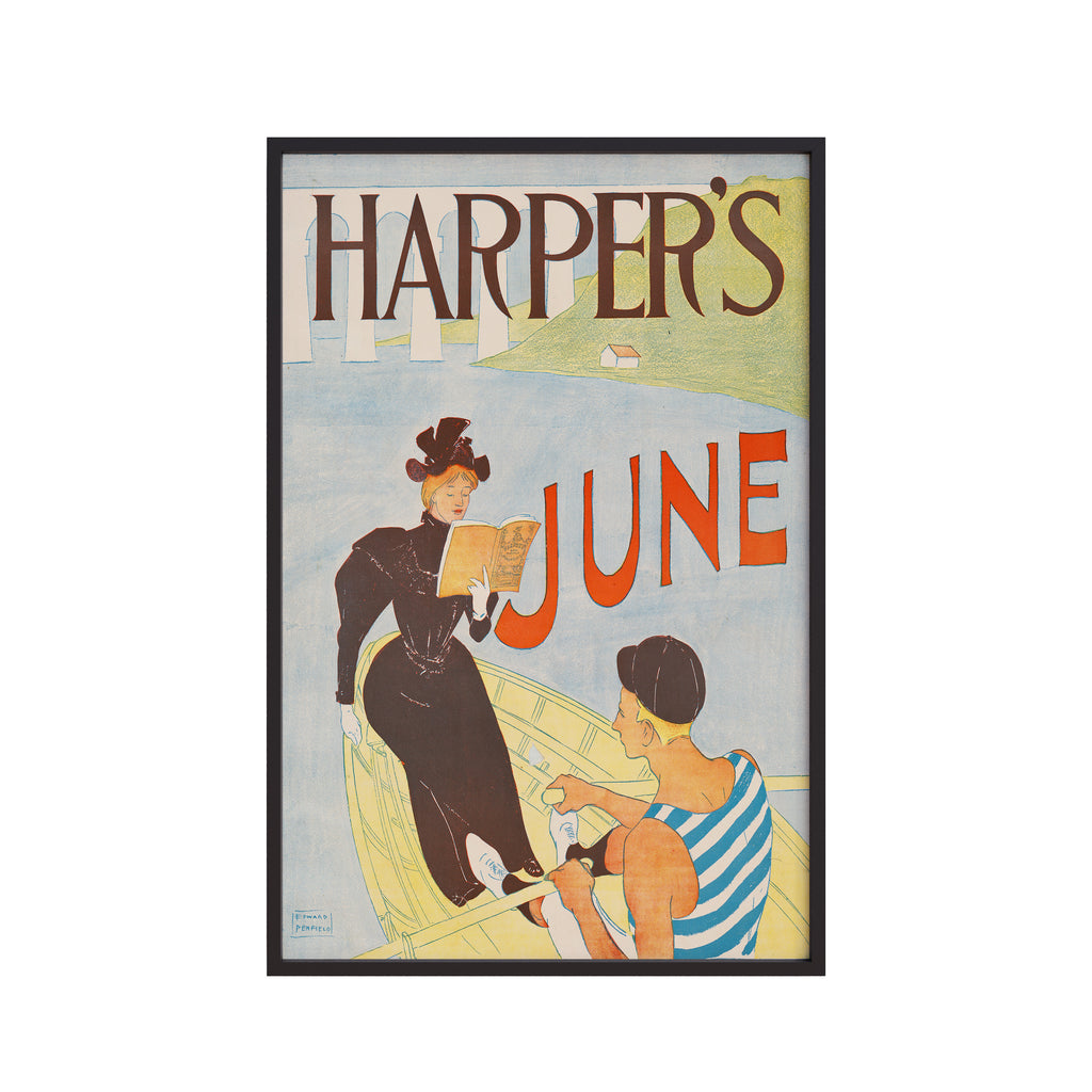 Harper’s June (1894) by Edward Penfield