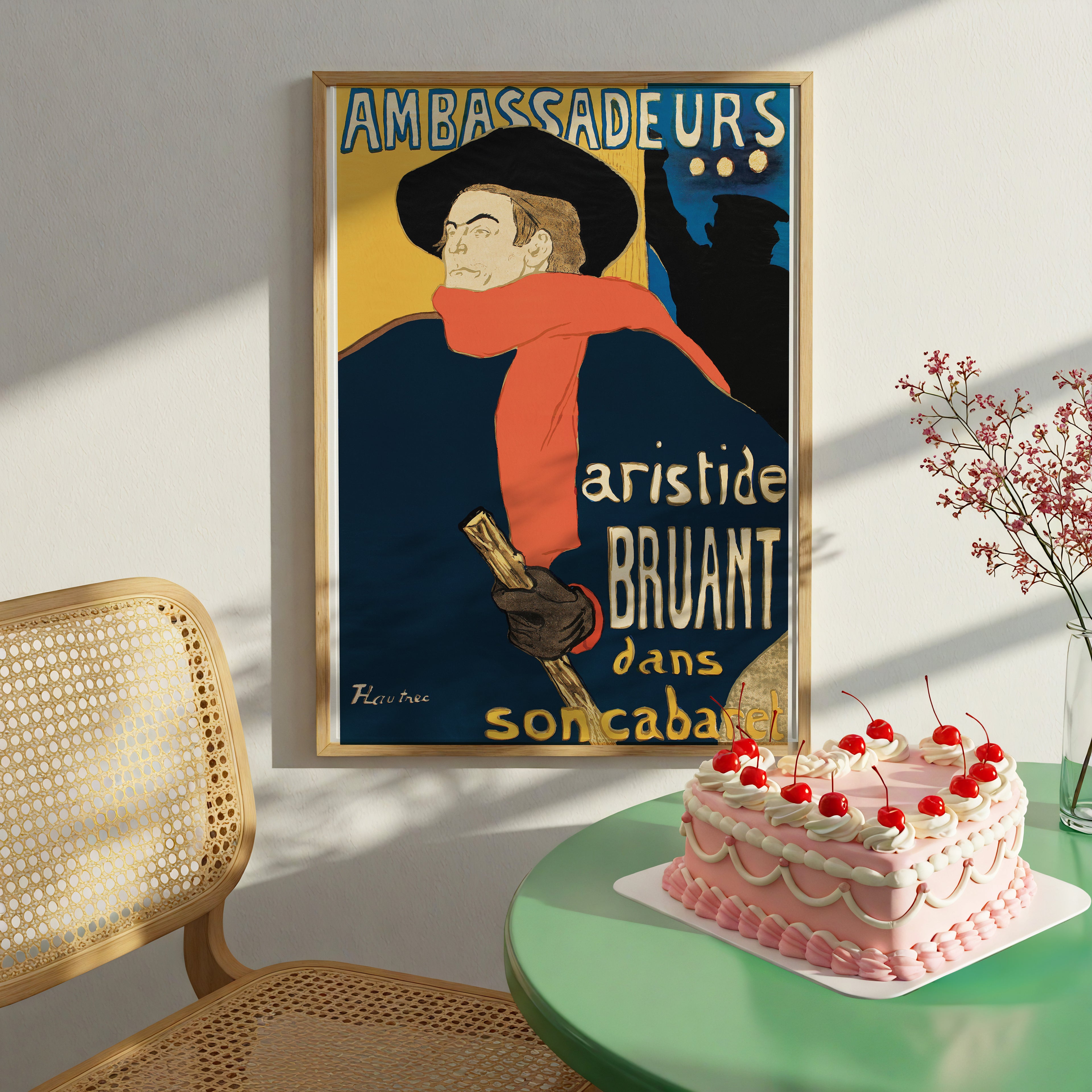 Ambassadeurs (1892) by Henri de Toulouse-Lautrec