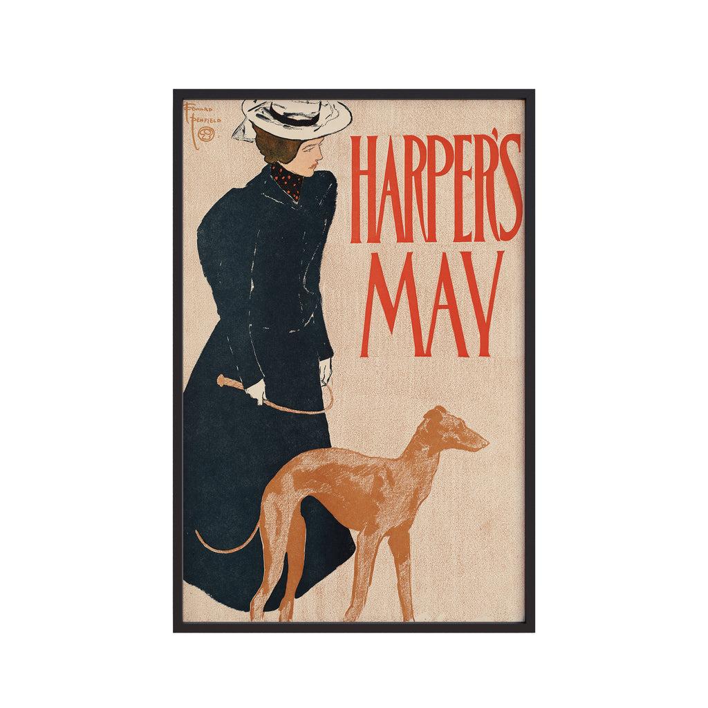 Harper’s May (1897) by Edward Penfield