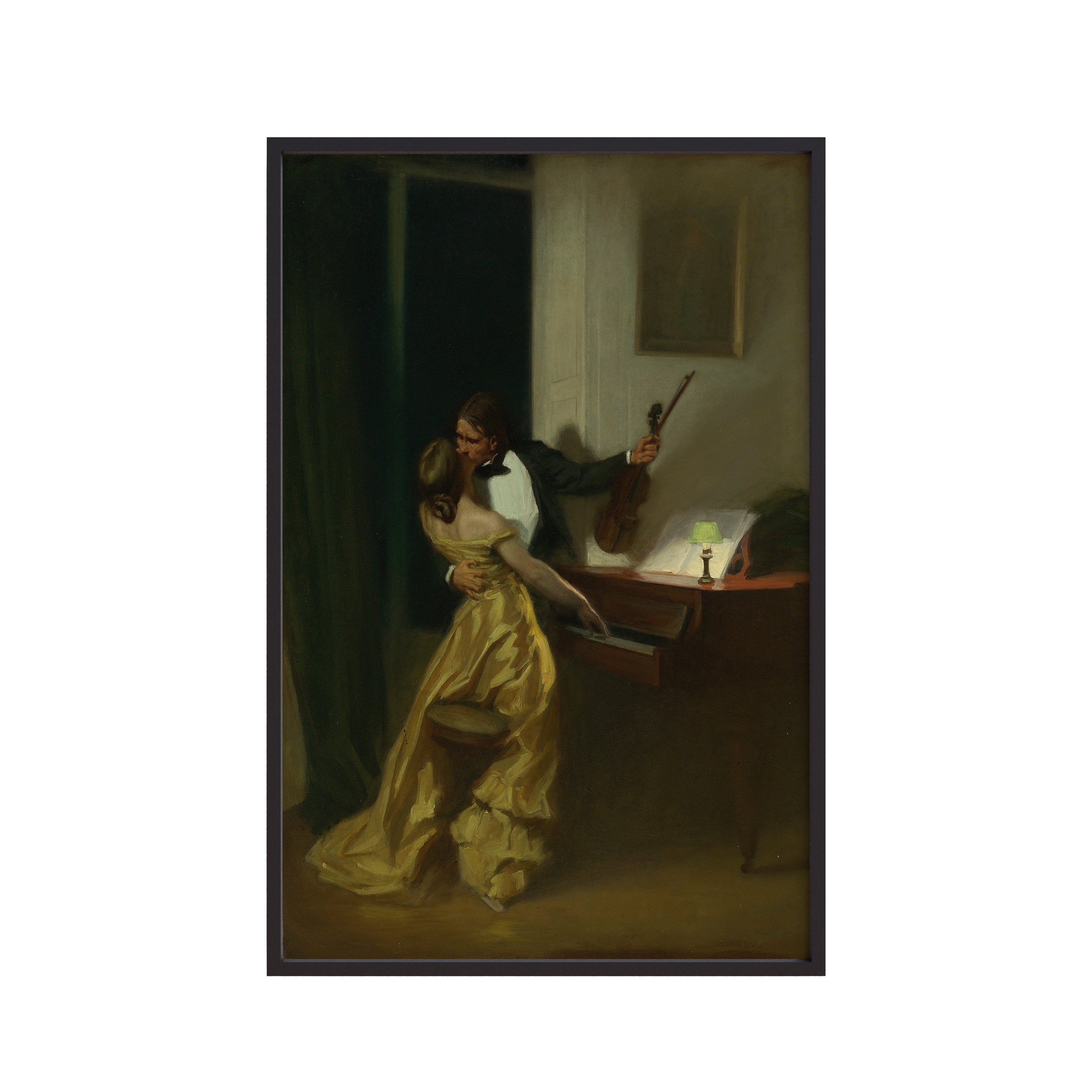 The Kreutzer Sonata by René-Xavier Prinet | Romantic Art Print