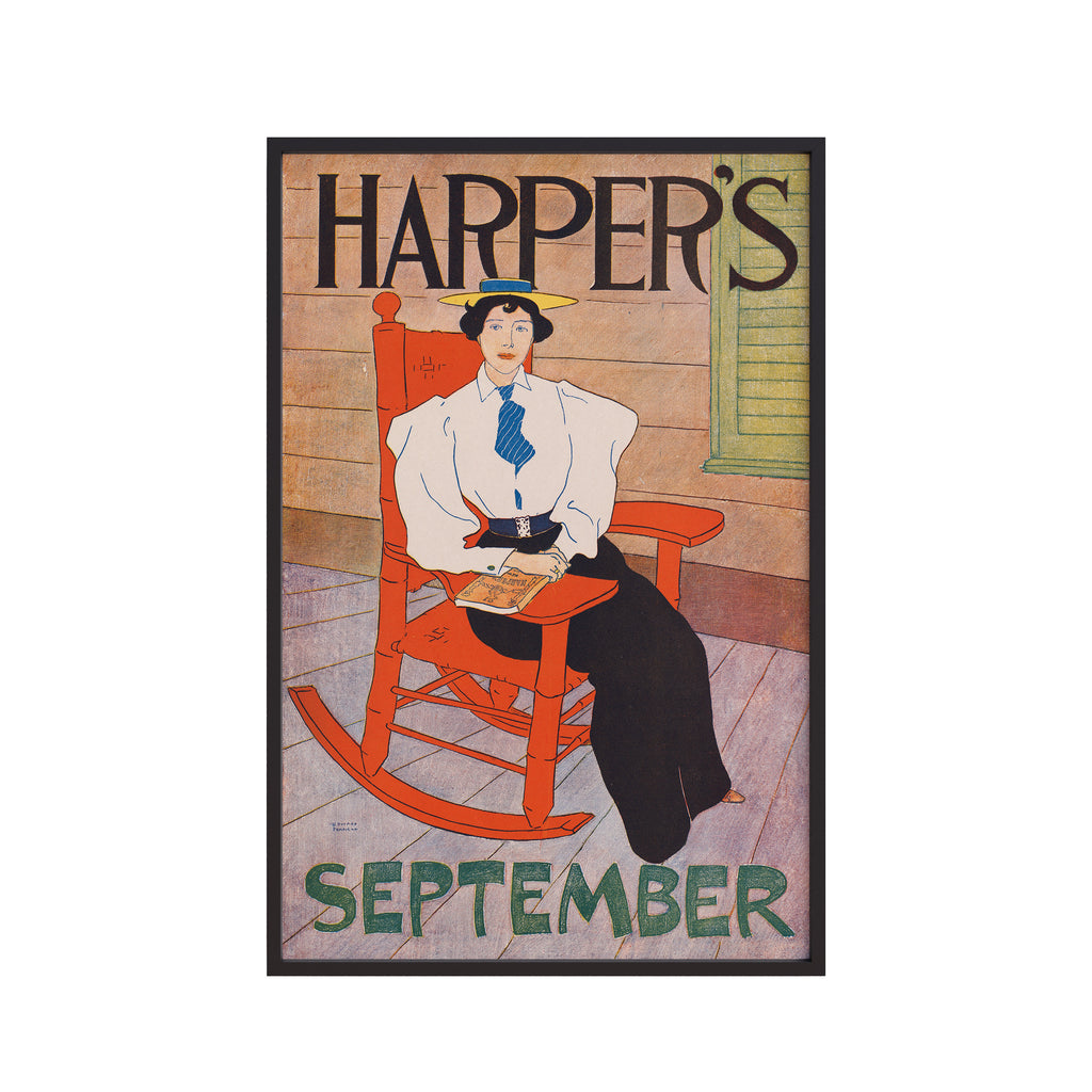 Harper’s Septmeber (1894) by Edward Penfield