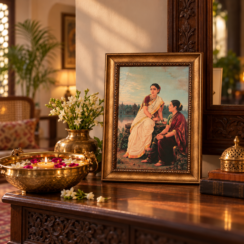 Radha (1895) by Raja Ravi Varma