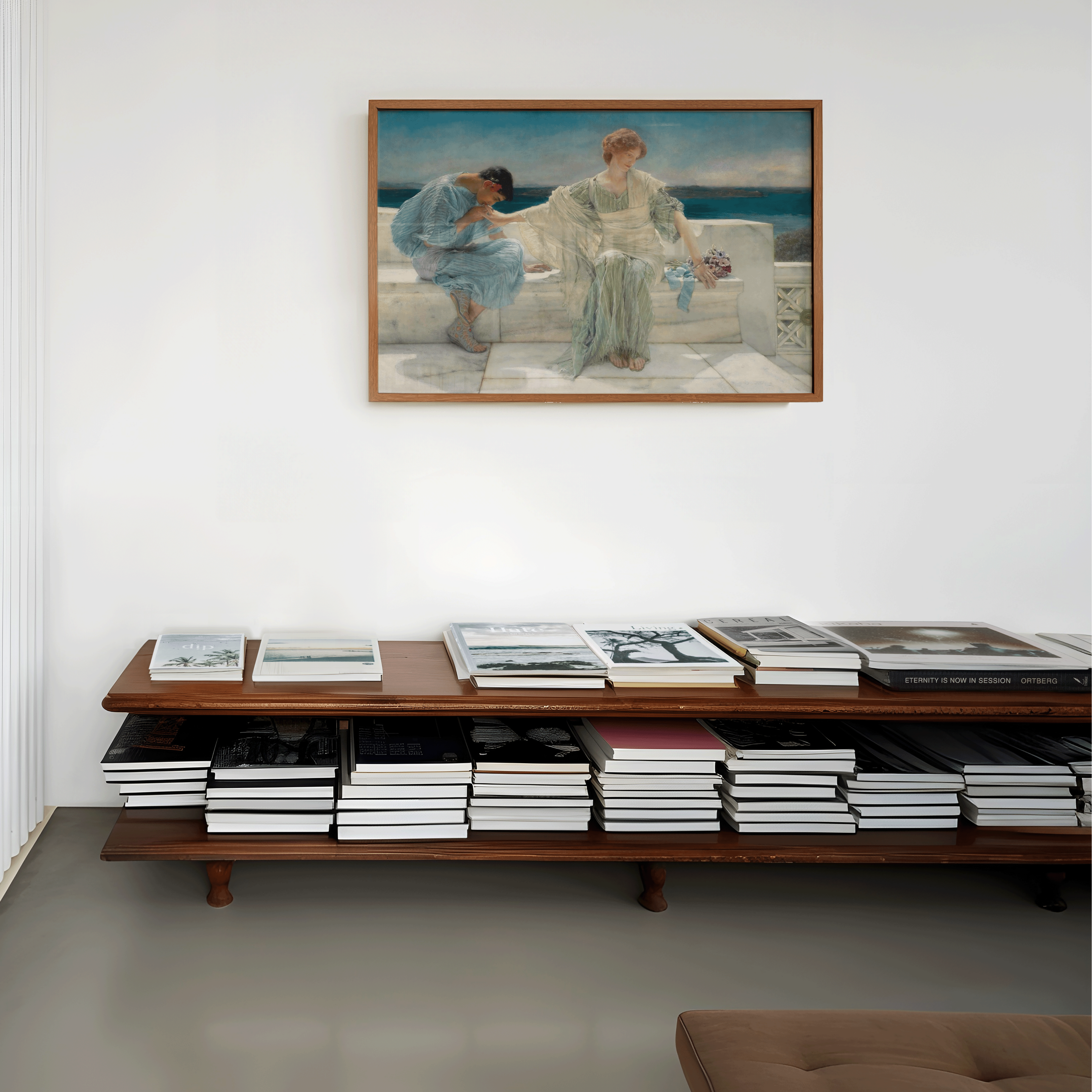 Ask Me No More (1906) by Sir Lawrence Alma-Tadema