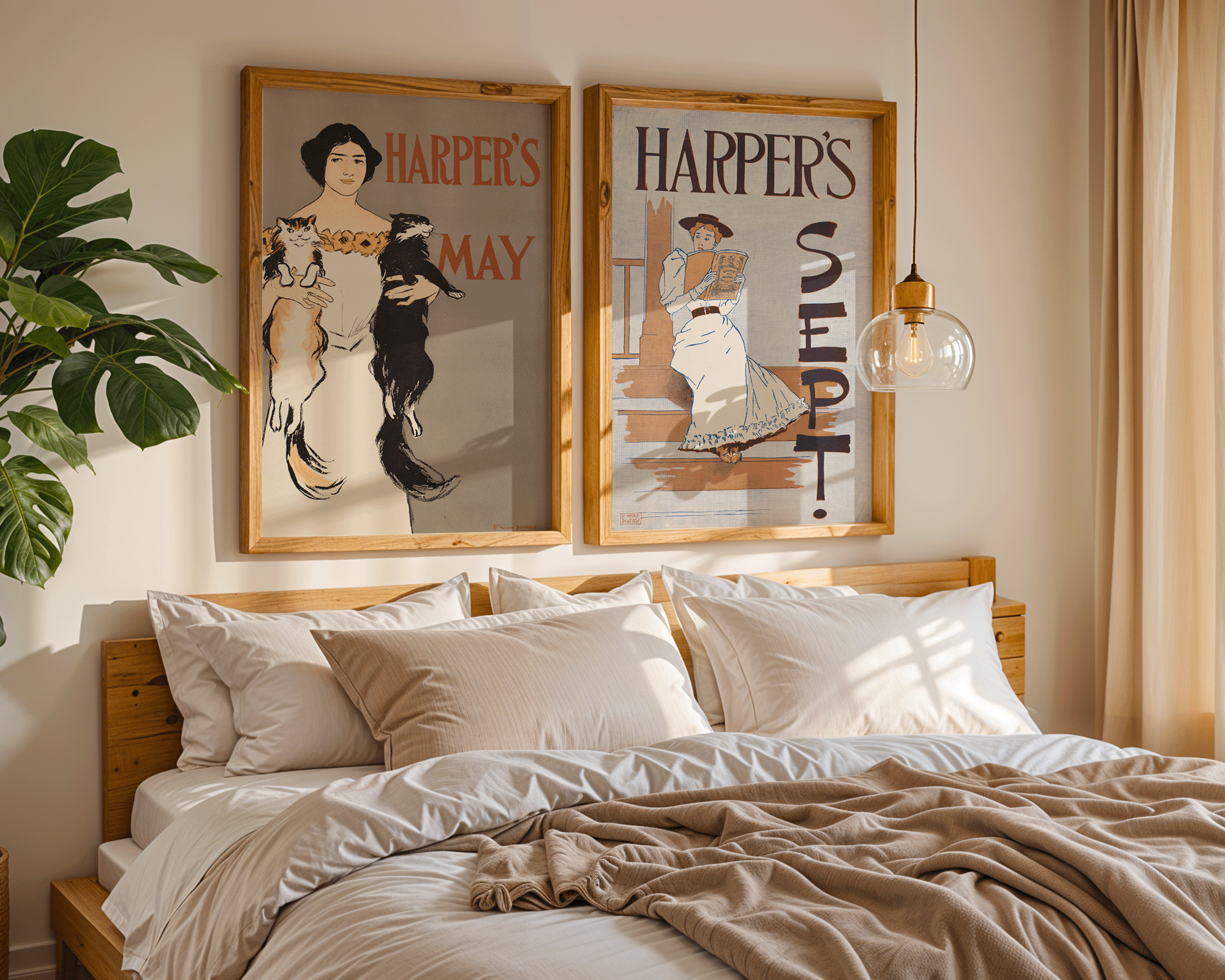 Harper’s May (1896) by Edward Penfield