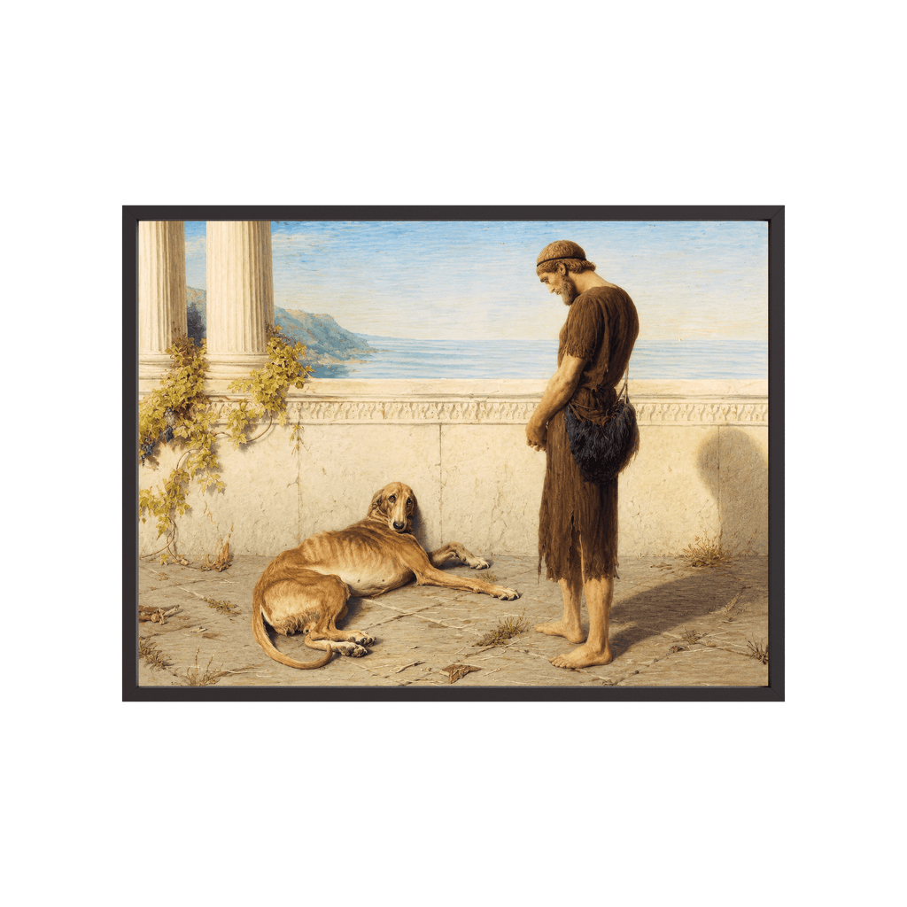 Ulysses and Argus (1870s) by Briton Rivière