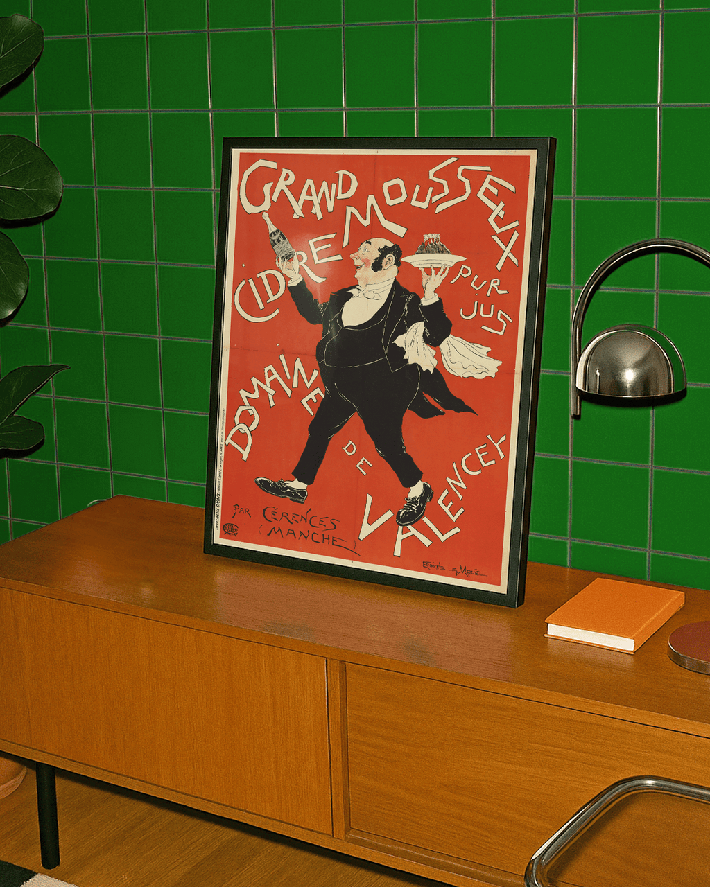 Grand Mousseux Cidre – Cider Poster (1897) by Eugène Le Mouël