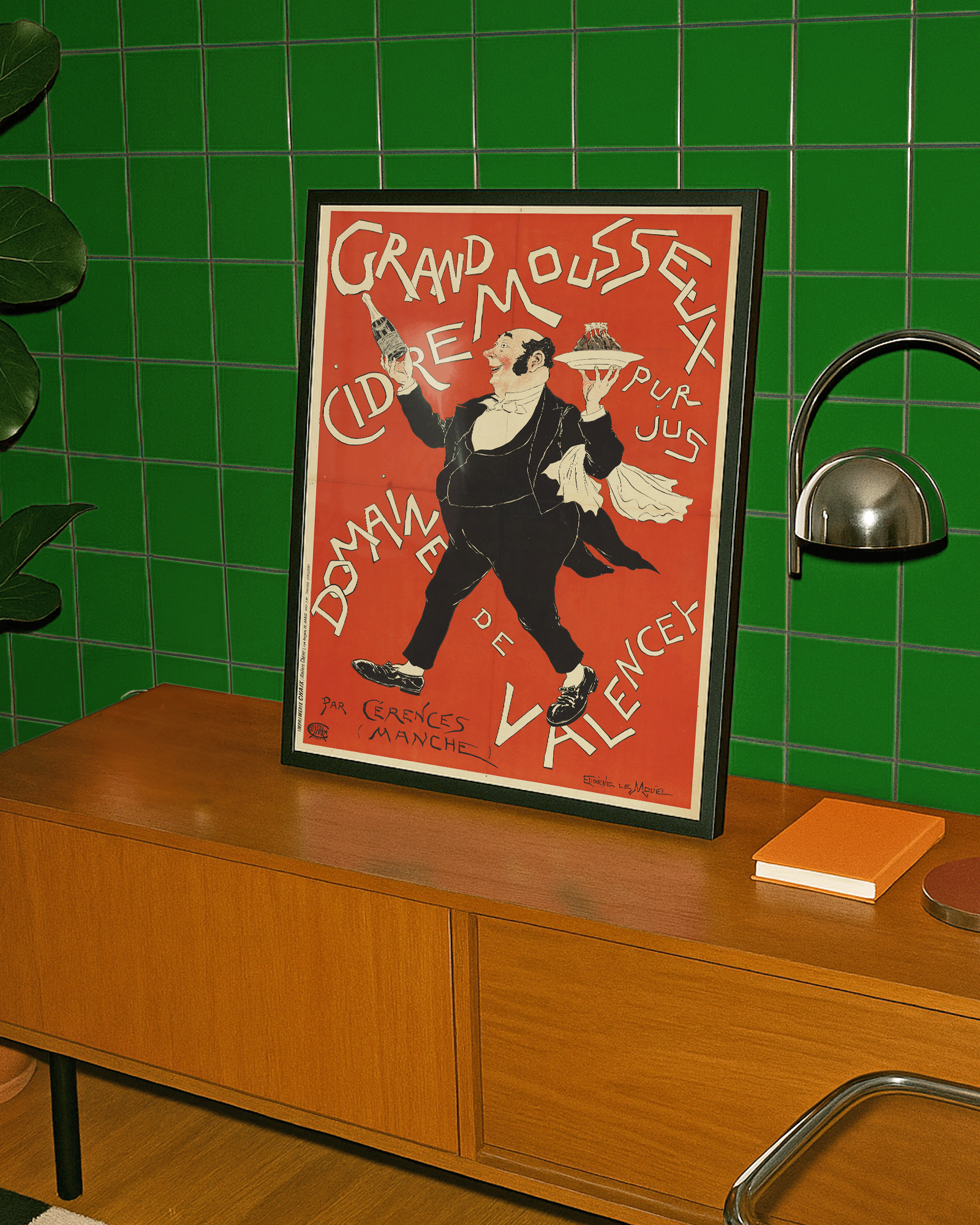 Grand Mousseux Cidre – Cider Poster (1897) by Eugène Le Mouël