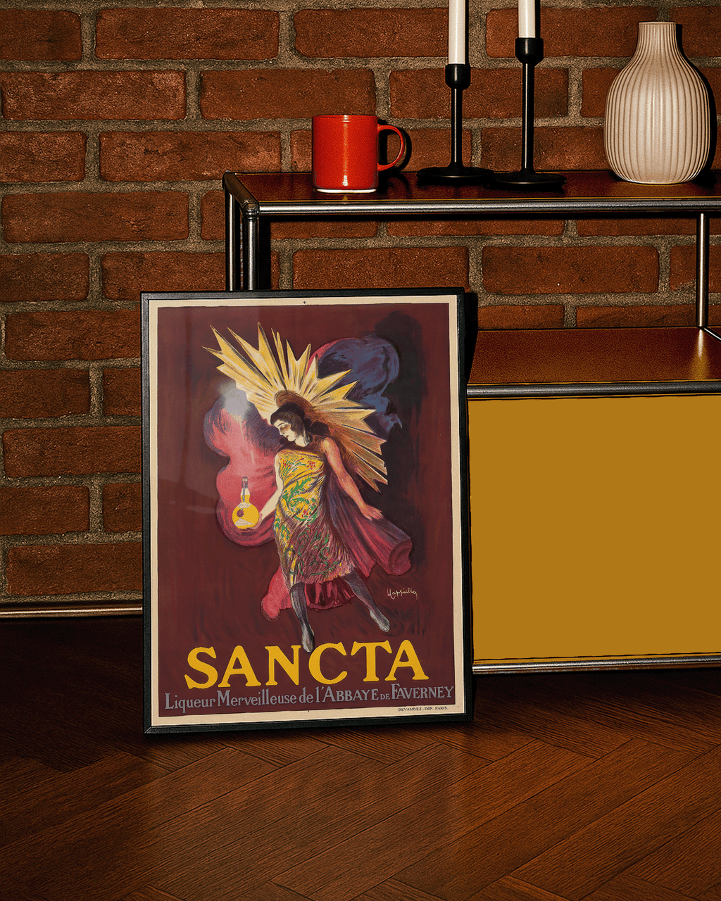 Sancta- The Golden Aura (1925) by Leonetto Cappiello