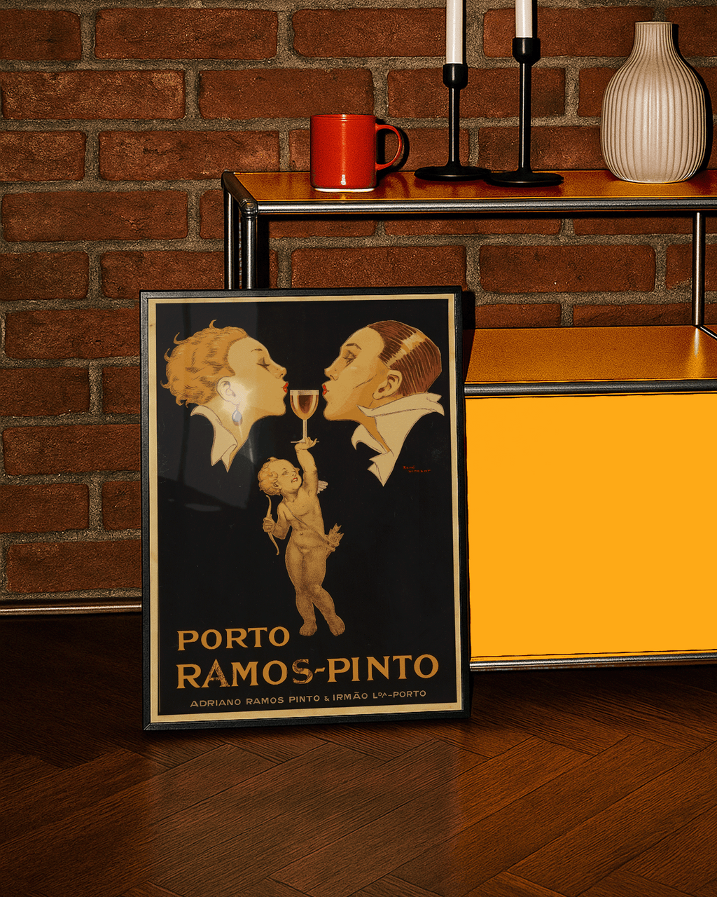 Porto Ramos-Pinto – Wine Poster (1920s) by René Vincent