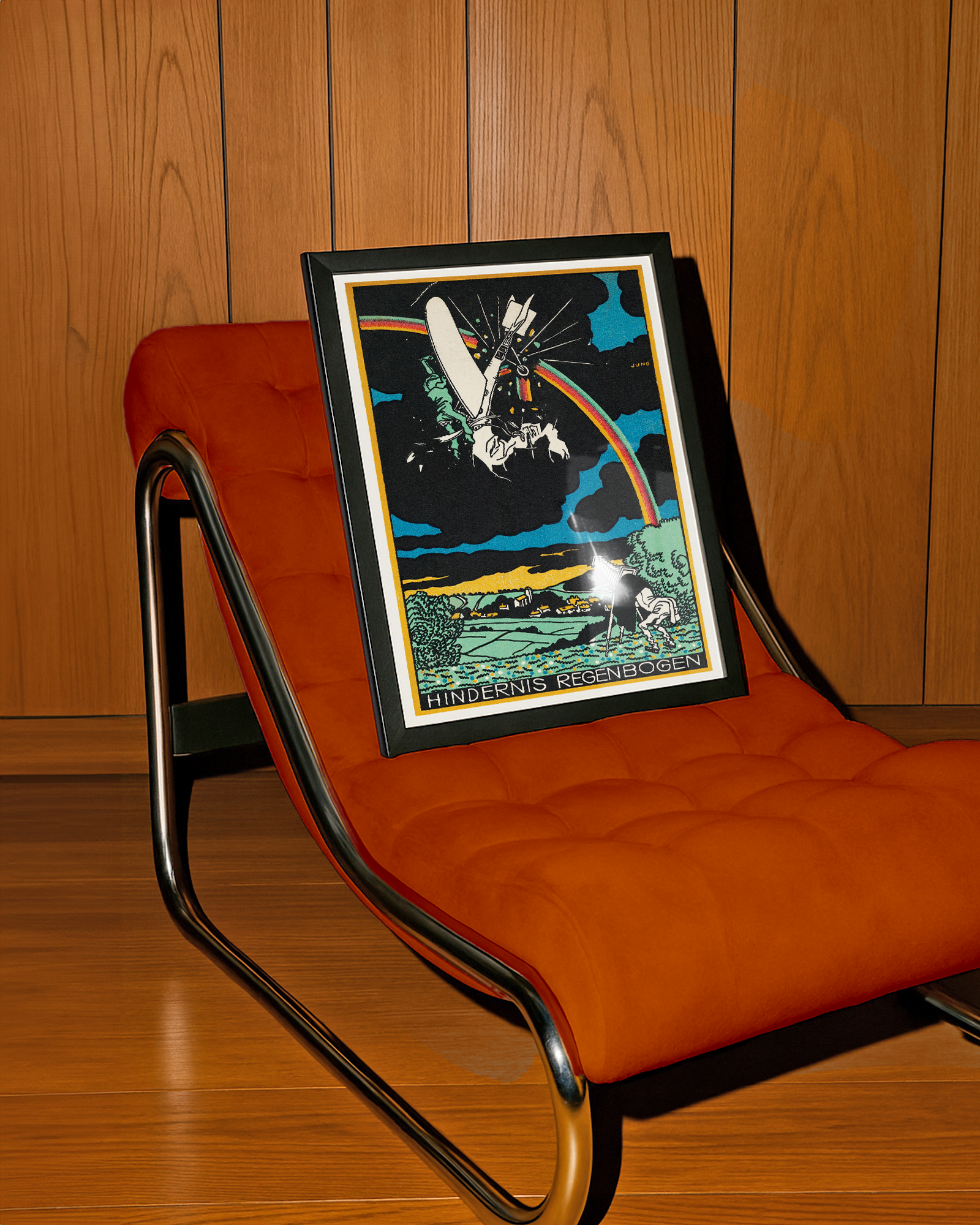 The Rainbow Obstacle (1911) by Moriz Jung