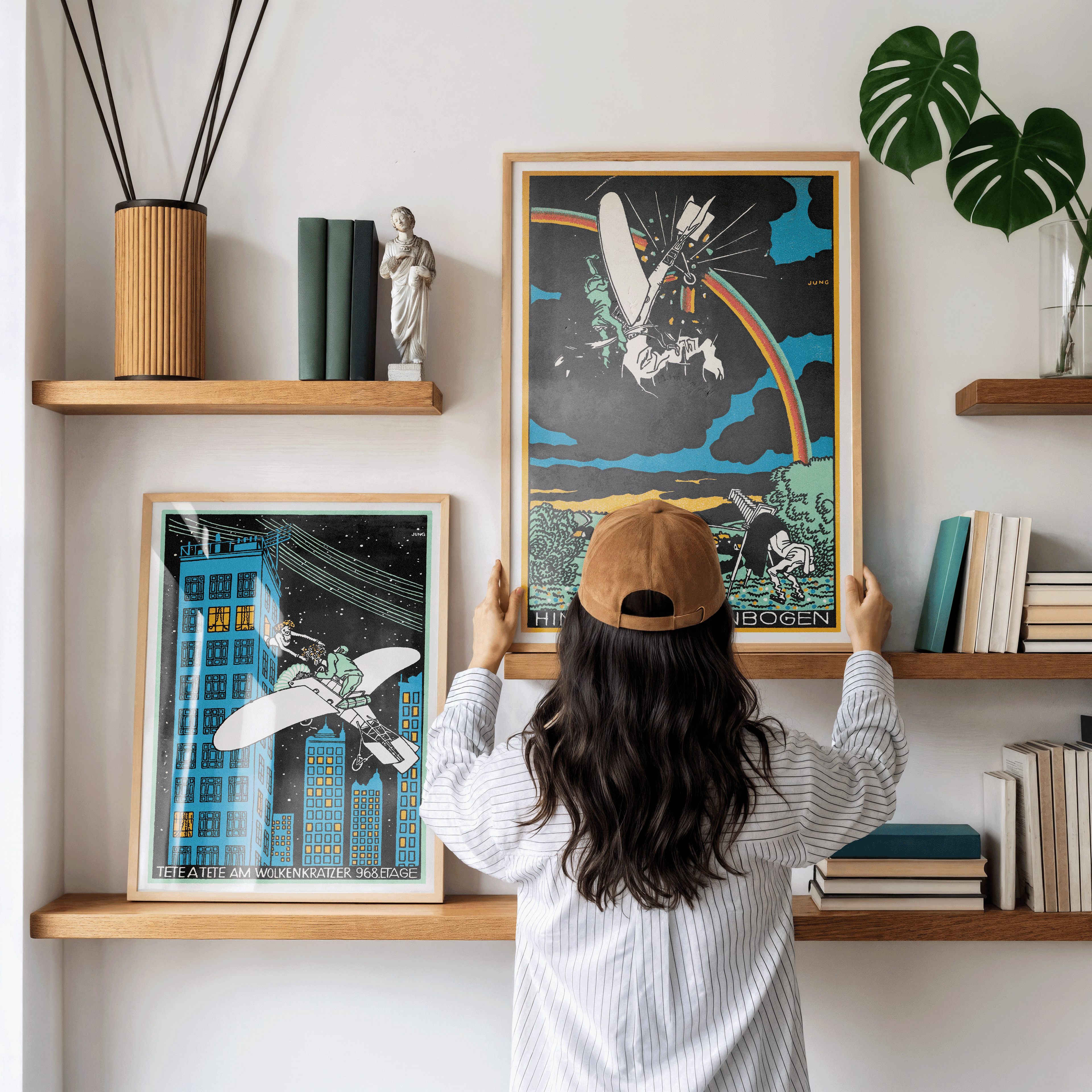 The Rainbow Obstacle (1911) by Moriz Jung