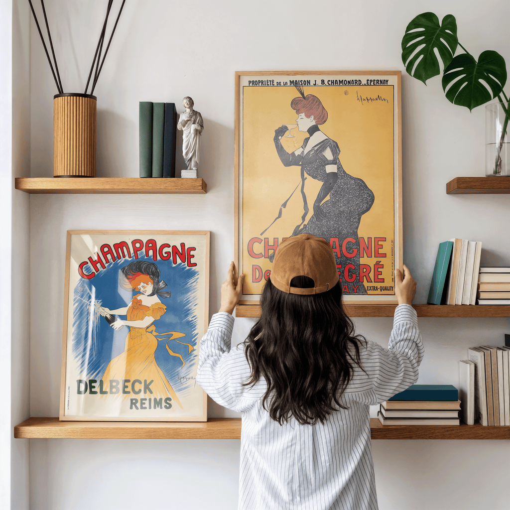 Champagne Delbeck- Celebration (1902) by Leonetto Cappiello