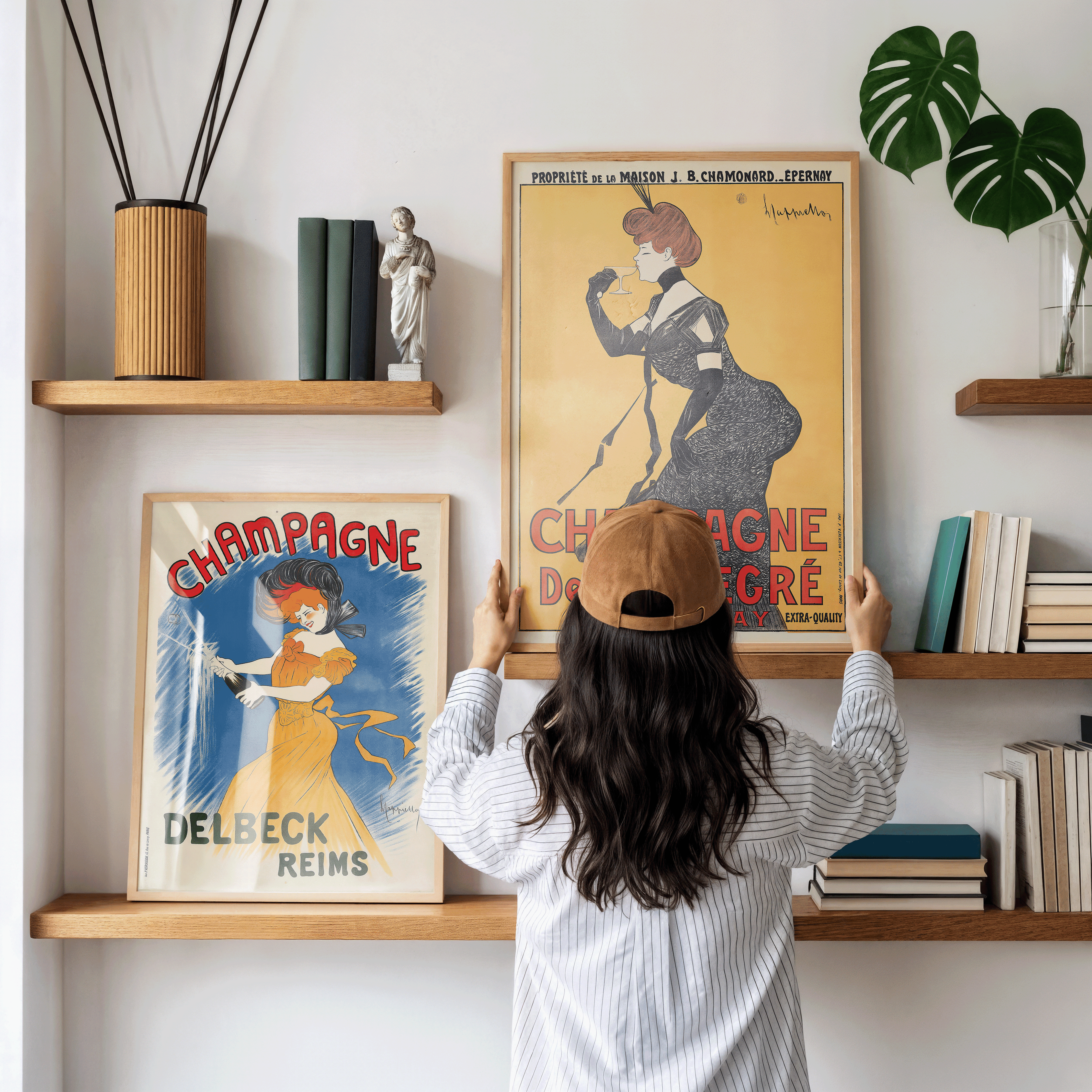 Champagne Delbeck- Celebration (1902) by Leonetto Cappiello