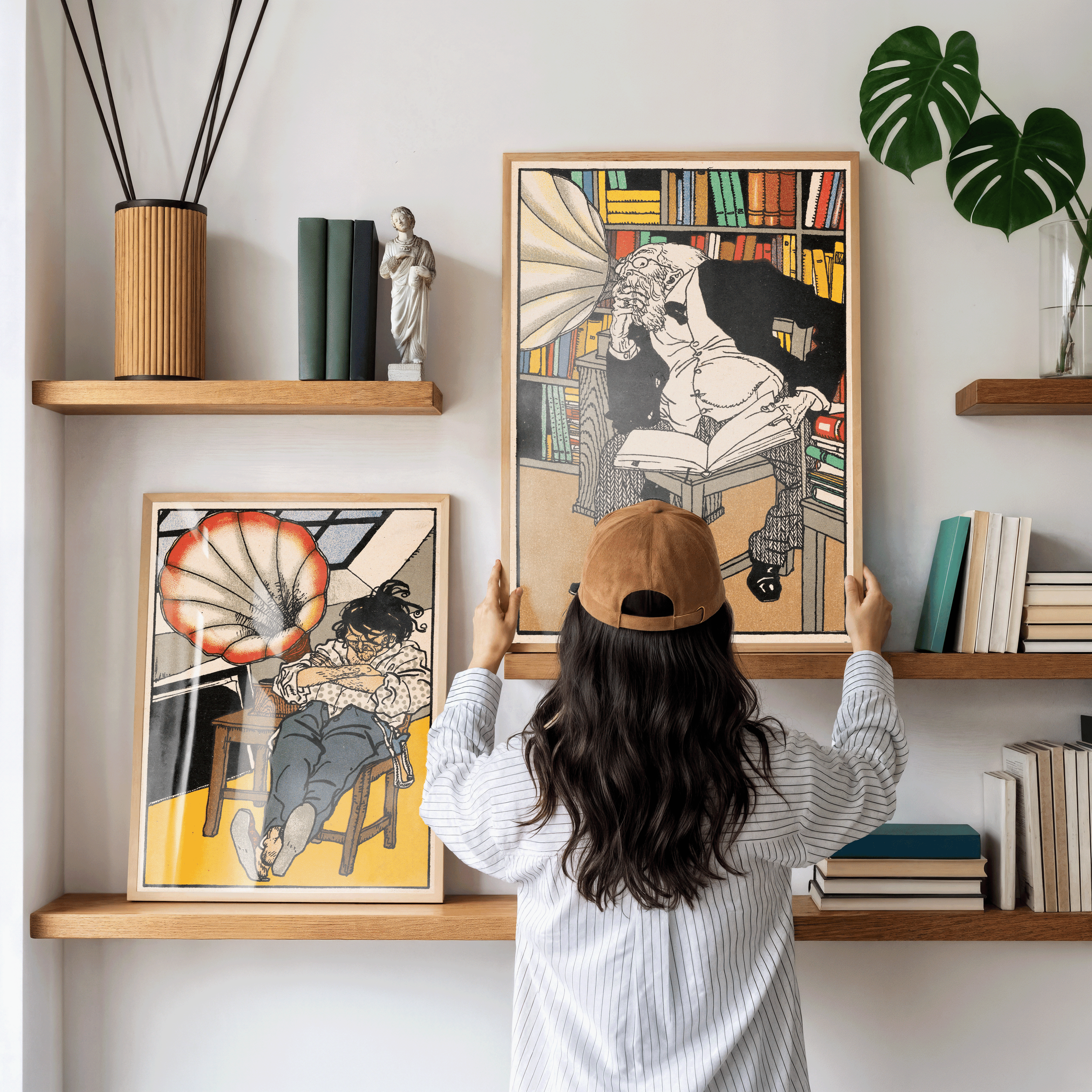 A Beethoven Enthusiast (1911) by Moriz Jung