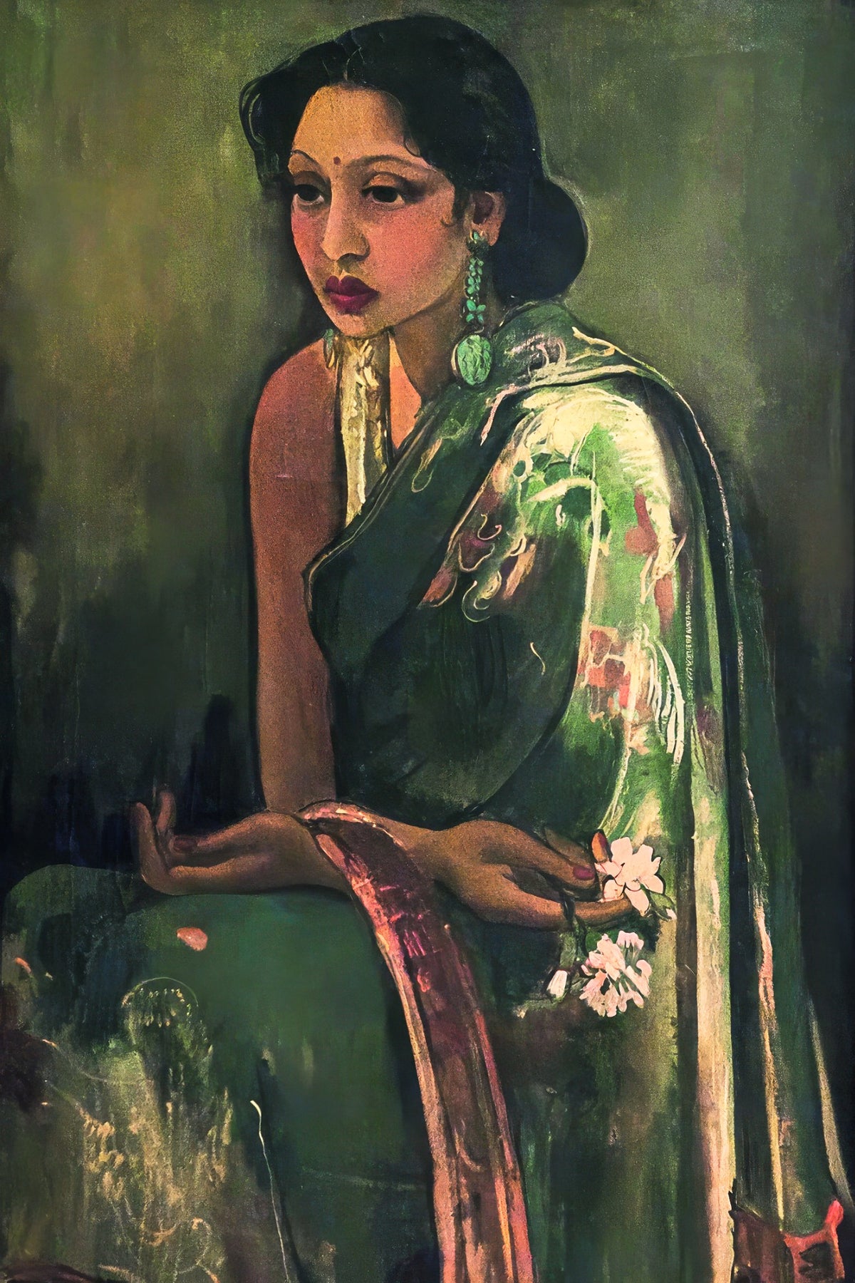 Sumair (1936) by Amrita Sher-Gil — unframed artwork